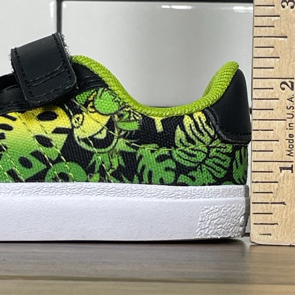 adidas x Disney Vulc Raid3r Toddler 5K Shoes Muppets Kermit The Frog Sneakers - Picture 8 of 13